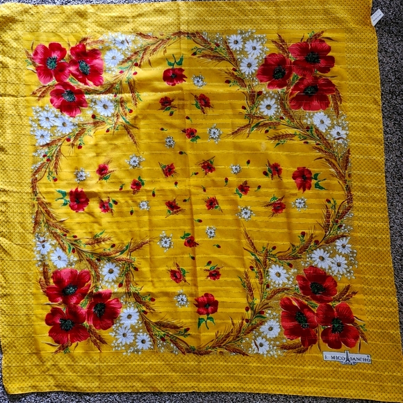 J mico sancho Accessories - J Mico Sancho VTG Scarf